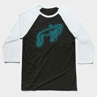 Pictish Sea Creature Baseball T-Shirt